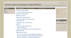 Desktop Screenshot of moodle.amsamoa.edu